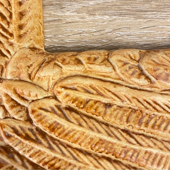 Vintage Raymor Mancer Hand Painted Hen In Basket Ceramic Wall Art Made in Italy - Picture 4 of 14